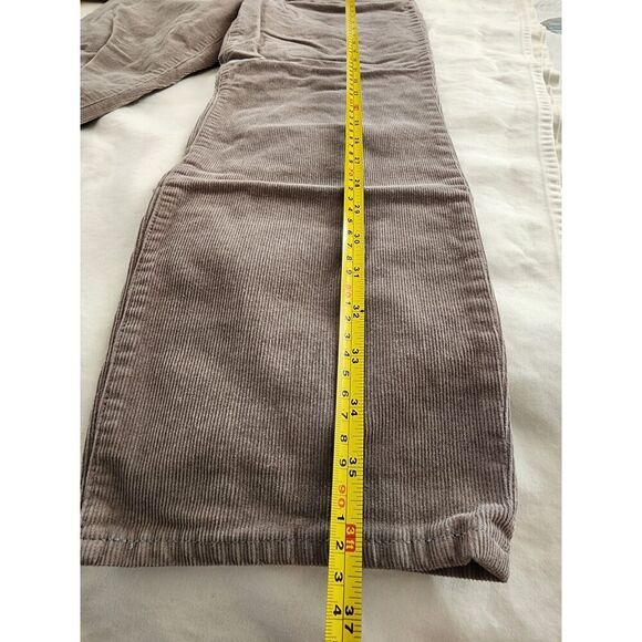 J. CREW gray corduroy pants 30"Waist sraight leg classic Loose Fit Preppy - Picture 6 of 9